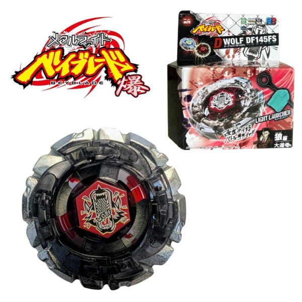 Metal Masters Dark Wolf Beyblade Spinning Top