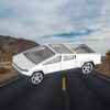 Tesla Cybertruck Die Cast Full Metal 1:64 Scale Car