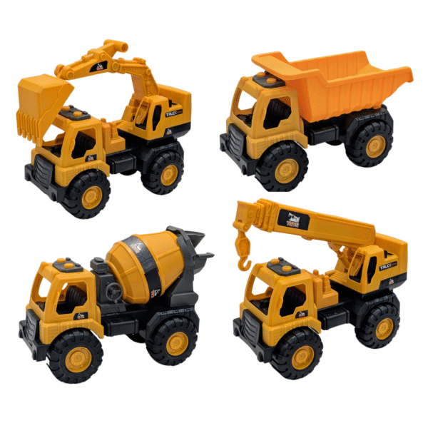 4 Truck Engineering Dream Construction Vehicle Set