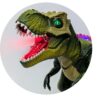 Remote Control Colourful Smoke Breathing T-Rex Dinosaur