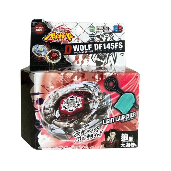 Metal Masters Dark Wolf Beyblade Spinning Top