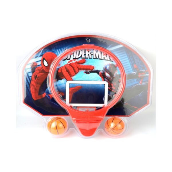 Wall Mount Spiderman Basketball Set with 2 Balls