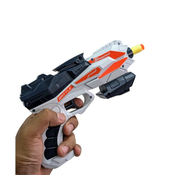 8" Inch Soft Bullet Nerf Gun Blaster Toy