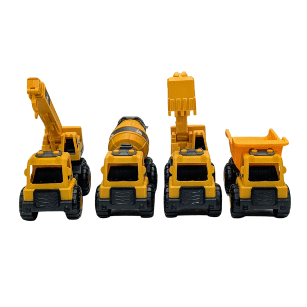 4 Truck Engineering Dream Construction Vehicle Set